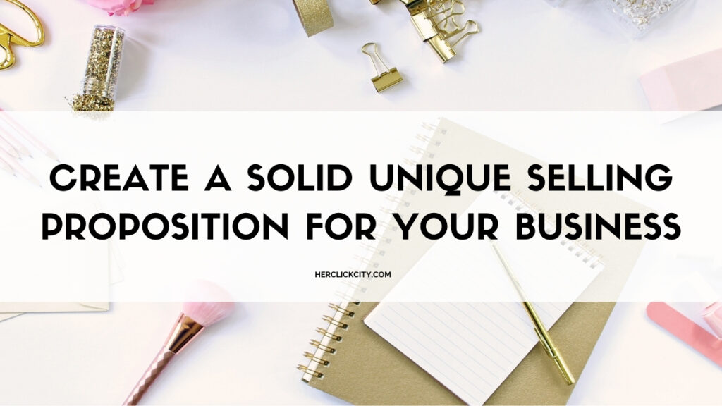blog header for create a unique selling proposition for your business
