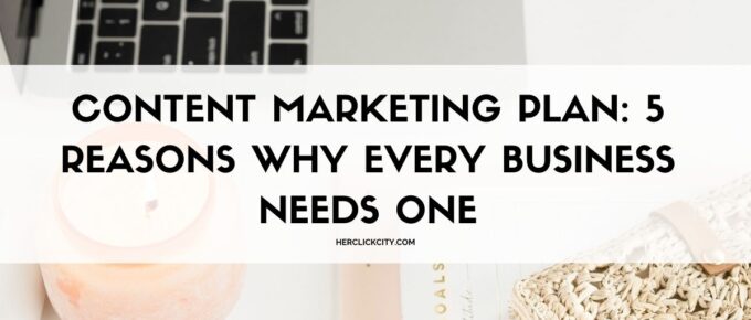blog post header for content marketing plan article