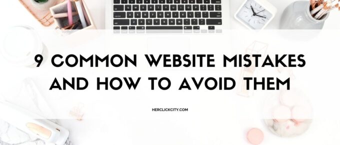 9 common website mistakes and how to avoid them blog post header