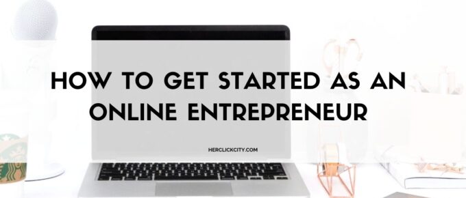 How to get started as an online infopreneur- blog post header