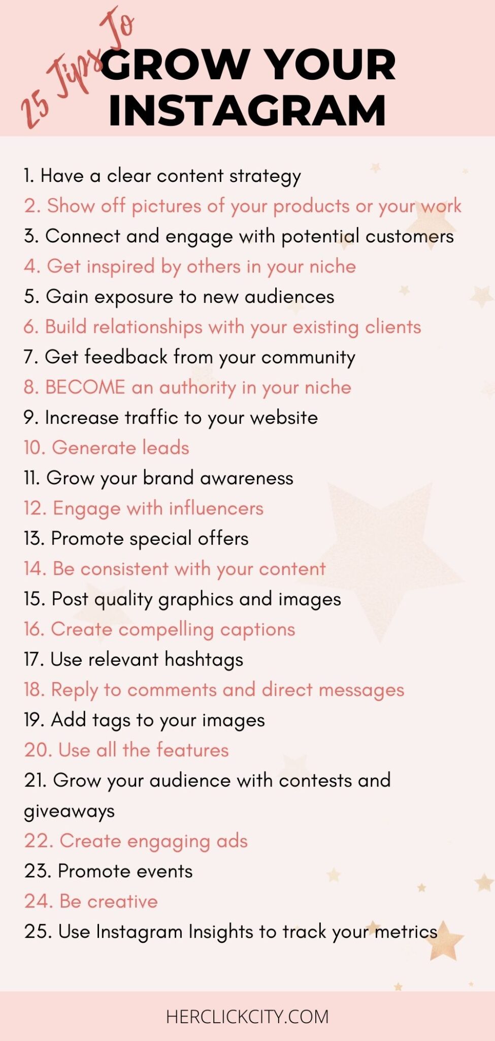 Marketing With Instagram: 25 Actionable Tips For Getting More Followers ...