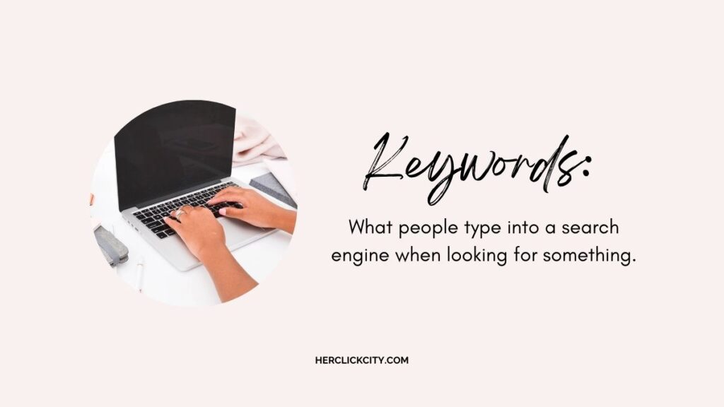 what are keywords in seo