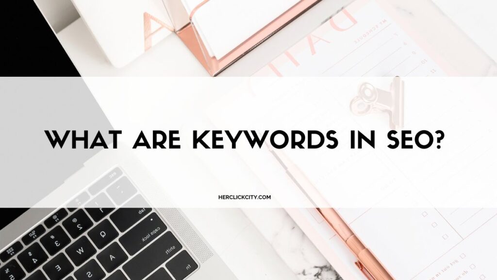what are kwywords in seo: blog post header